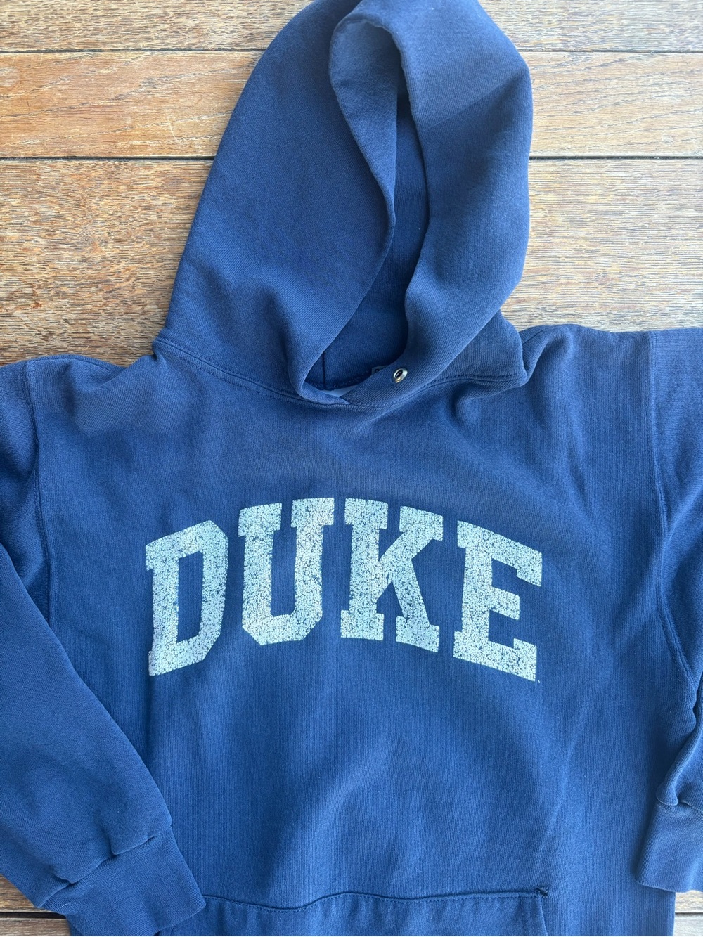 Duke Navy Blue Pullover Hoodie - Classic Collegiate Sweatshirt size small 0566